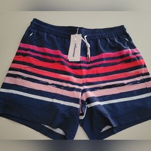 Swim Trunks With Under Shorts NWT Size Large